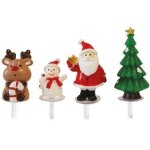 Dcoration  piquer - scrapcooking - motif sweet xmas - 4 units