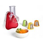 Dcoupe lgumes lectrique - moulinex - fresh express - 3 en 1 - rouge rubis - fabriqu en france