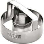 Decoupoir a beignets / donuts inox. diametre 9 cm. muni dune poignee inox. passe au lave - vaisselle. ...