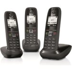 Dect gigaset as405 trio negro