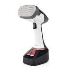 Dfroisseur  vapeur vertical nedis hhgs300 - rose / noir - 1200 w - acier inoxydable - 0. 32 l