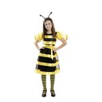D�guisement abeille disfrazzes - fille / b�b� - jaune - robe ceinture serre - t�te ailes en polyester ...