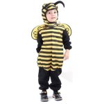 Dguisement abeille garon - marque - modle - taille 3 - 4 ans - combinaison cagoule ailes
