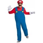 D�guisement adulte mario - aptaf�tes - super mario bros - homme - noir - multicolor