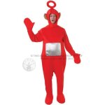 Déguisement adulte po teletubbies - rubies - licence teletubbies - rouge - intérieur Déguisement adulte po teletubbies - rubies - licence teletubbies - rouge - intérieur