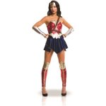 Dguisement adulte wonder woman - justice league - personnage fiction - rouge - femme