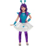D�guisement alien bleu pour fille - smiffys - 3 ans - carnaval et soir�es costum�es