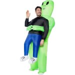 D�guisement alien gonflable adulte - funidelia - vert - accessoires halloween carnaval et no�l