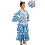 D�guisement - andalouse alba turquoise - 10 ans - fille - carnaval - flamenco