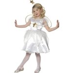 D�guisement ange dor� fille no�l - 173943 - blanc - multicolore - enfant - robe ailes serre - t�te