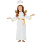 Dguisement ange enfant avec aurole et ailes - funidelia - blanc