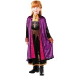 Dguisement anna frozen la reine des neiges 2 luxe pour fille - rubies - noir - 9 ans