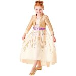 Dguisement anna frozen la reine des neiges 2 prologue pour fille - rubies - 9 ans - noir