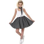 Dguisement annes 50 noir  pois femme