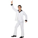 Déguisement années 70 disco homme - funidelia - veste chemise et pantalon - blanc - taille xxl Déguisement années 70 disco homme - funidelia - veste chemise et pantalon - blanc - taille xxl