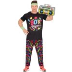 Dguisement annes 80 forever - fiestas guirca s. l. - noir - homme - carnaval