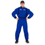 D�guisement - astronaute bleu - polyester - confortable - adulte