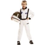D�guisement - astronaute - combinaison avec harnais - blanc et multicolore - enfant