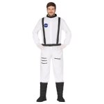 Dguisement astronaute - usa - adulte - taille unique - blanc - costume de qualit