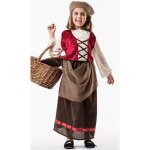 D�guisement - aubergiste marron - fille - 5 ans - m�di�val - carnaval