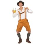 Déguisement - lucida - déguisement bavarois jaune homme Déguisement - lucida - déguisement bavarois jaune homme
