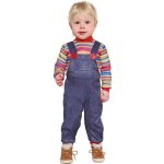 Dguisement bb mchante poupe 12 / 18 mois - multicolore - salopette style jeans et tee - shirt ray ...