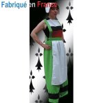 Dguisement bcassine adulte avec coiffe - fabrication franaise
