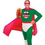 Dguisement bire man - ced - adulte - polyester - vert - intrieur - 18 ans