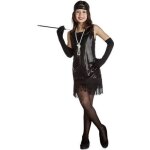 Dguisement - black charleston - fille - franges - multicolore