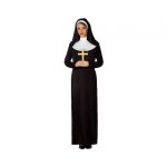 Dguisement bonne s?ur - ac - dco - xs / s - noir en polyester