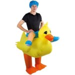 Dguisement canard gonflable adulte - no name - animaux - polyester - jaune - normes ue