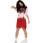 Déguisement capitaine zombie cheerleader femme - fiestas guirca s. l. - m - noir Déguisement capitaine zombie cheerleader femme - fiestas guirca s. l. - m - noir