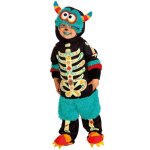 Dguisement catrina monster rubies pour bb - noir - halloween - 12 mois