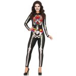 Dguisement catrina rosas - fiestas guirca s. l. - femme - noir - halloween