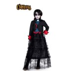 Dguisement catrina zoe fille - catrinas underworld - robe veste gants tatouages perruque et accessoires ...