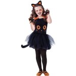 Dguisement petit chat noir avec accessoire fille