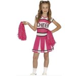 Dguisement cheerleader pom - pom girl rose fille