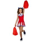 D�guisement cheerleader usa holly fille 7 / 9 ans multicolore