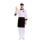 D�guisement - chef cuisinier - homme - blanc - comprend chemise chapeau tablier