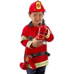 Dguisement chef des pompiers melissa & doug - garon et fille - a partir de 3 ans