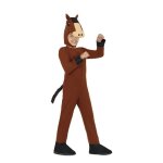 Costume - d�guisement de cheval - marron - 10 - 12 ans - comprend chapeau et combinaison