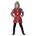 D�guisement chevalier m�di�val lion rouge enfant
