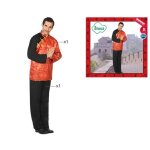 D�guisement chinois pour homme - atosa - rouge - adulte - int�rieur