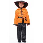 D�guisement - chinois xiang - gar�on - 6 ans - orange - multicolore