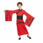 D�guisement chinoise dragon fille - asie - polyester - certifi� ue