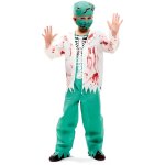 Dguisement chirurgien sanglant enfant - zombie - modle sang - polyester - normes ue