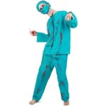 Dguisement chirurgien zombie halloween adulte - l