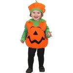 Déguisement citrouille halloween bébé 1 à 3 ans - widmann - tunique en mousse doublée - orange - mixte ... Déguisement citrouille halloween bébé 1 à 3 ans - widmann - tunique en mousse doublée - orange - mixte ...