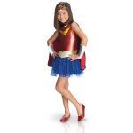 D�guisement classique wonder woman - rubies - dawn of justice - rouge - fille - personnage fiction
