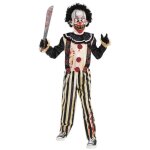 Dguisement clown assaillant horreur sang ado